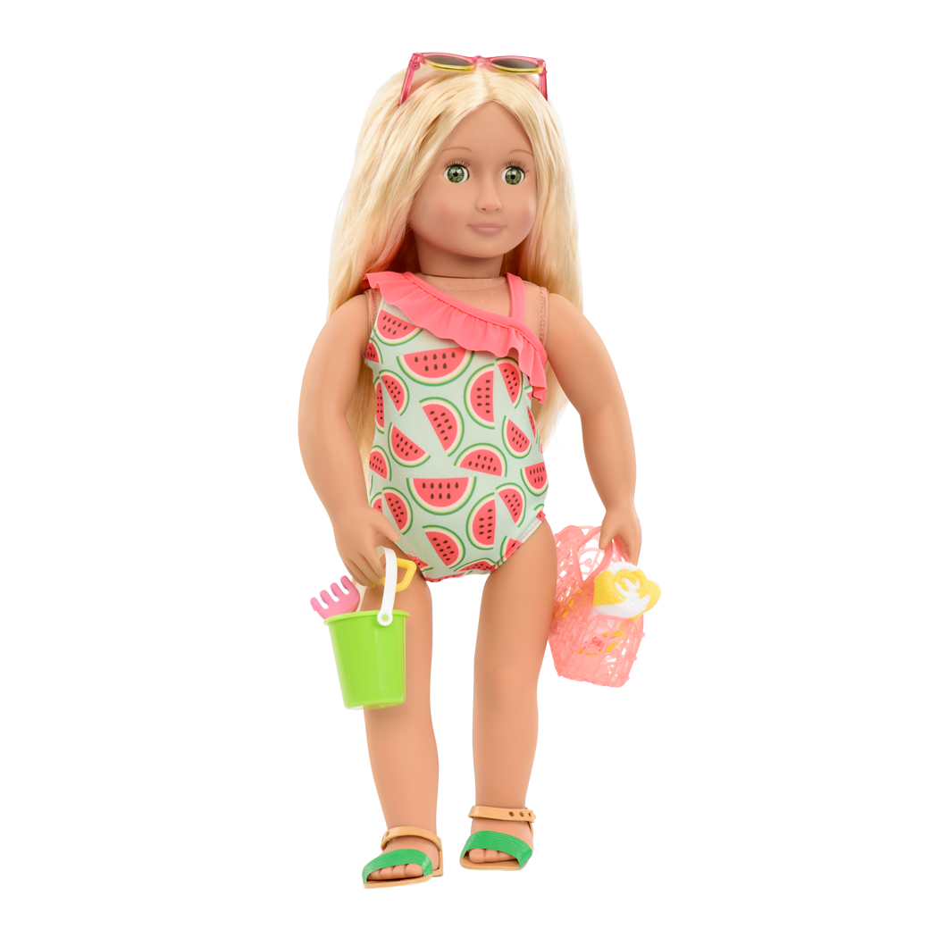 Slice of fun swimsuit outfit for dolls