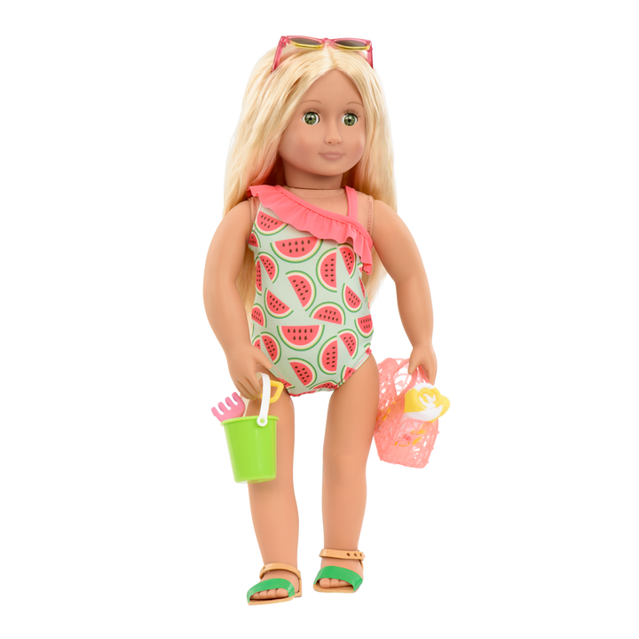 Slice of fun swimsuit outfit for dolls