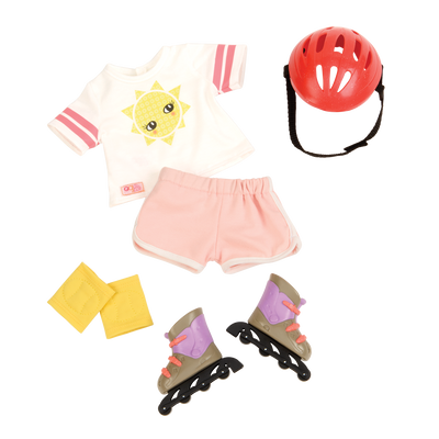 Roll With It rollerblade outfit all components