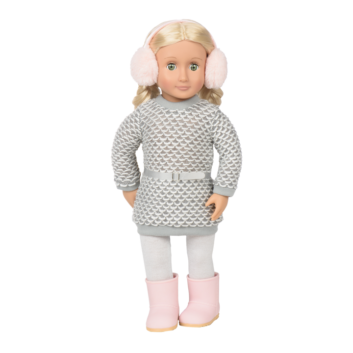 Winter Style oufit for 18 inch dolls