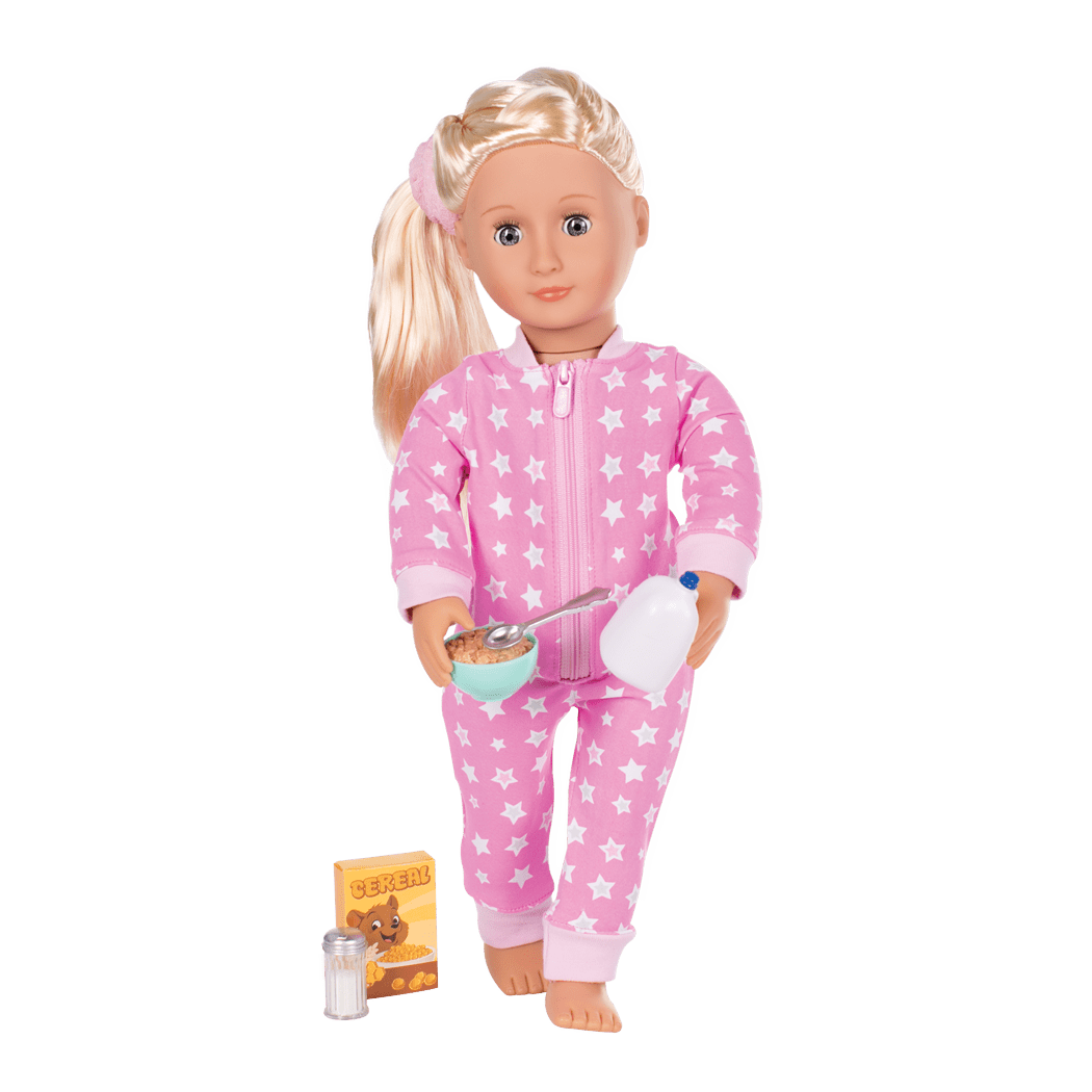 Onesie Pajama Outfit for 18-inch Dolls