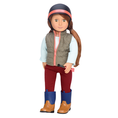 Well Groomed Horseback Riding Outfit for 18-inch Dolls