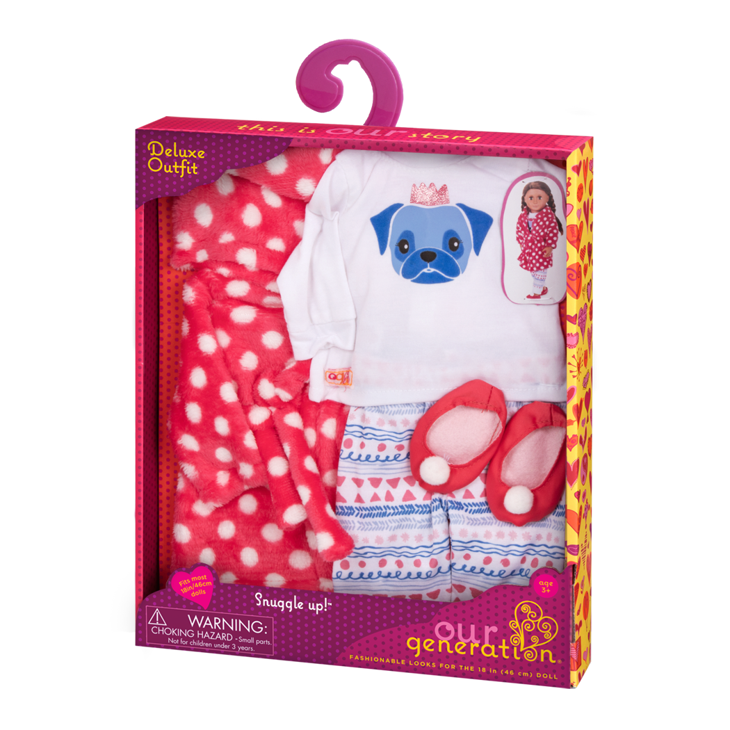 Snuggle Up deluxe pajama outfit all components