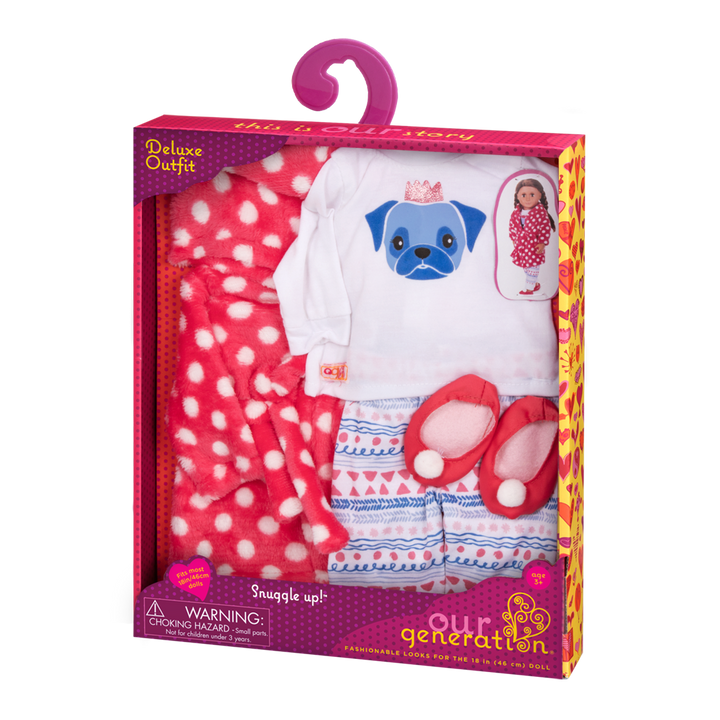 Snuggle Up deluxe pajama outfit all components