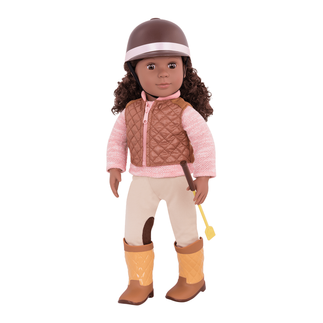 Riding in Style Equestrian Outfit for 18-inch Dolls