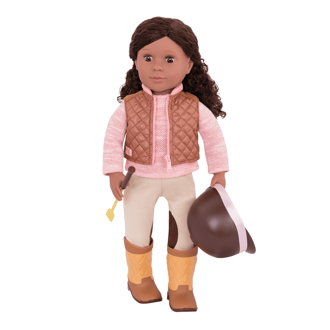 Riding in Style Equestrian Outfit for 18-inch Dolls