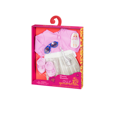 Award-winning outfit for 18-inch doll
