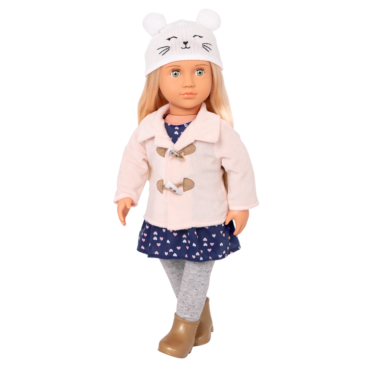 Winter outfit for 18-inch doll