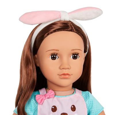 Our Generation Rabbits & Carrots Baking Outfit for 18-inch Dolls