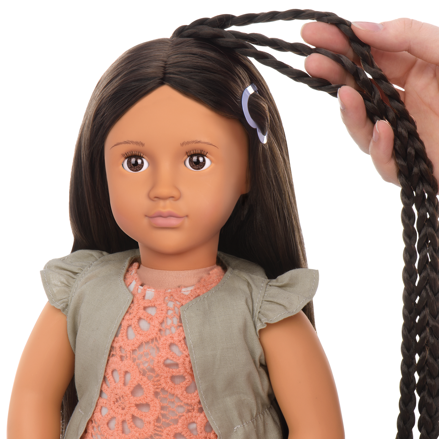 Flora 18-inch Hairplay Doll with Braids