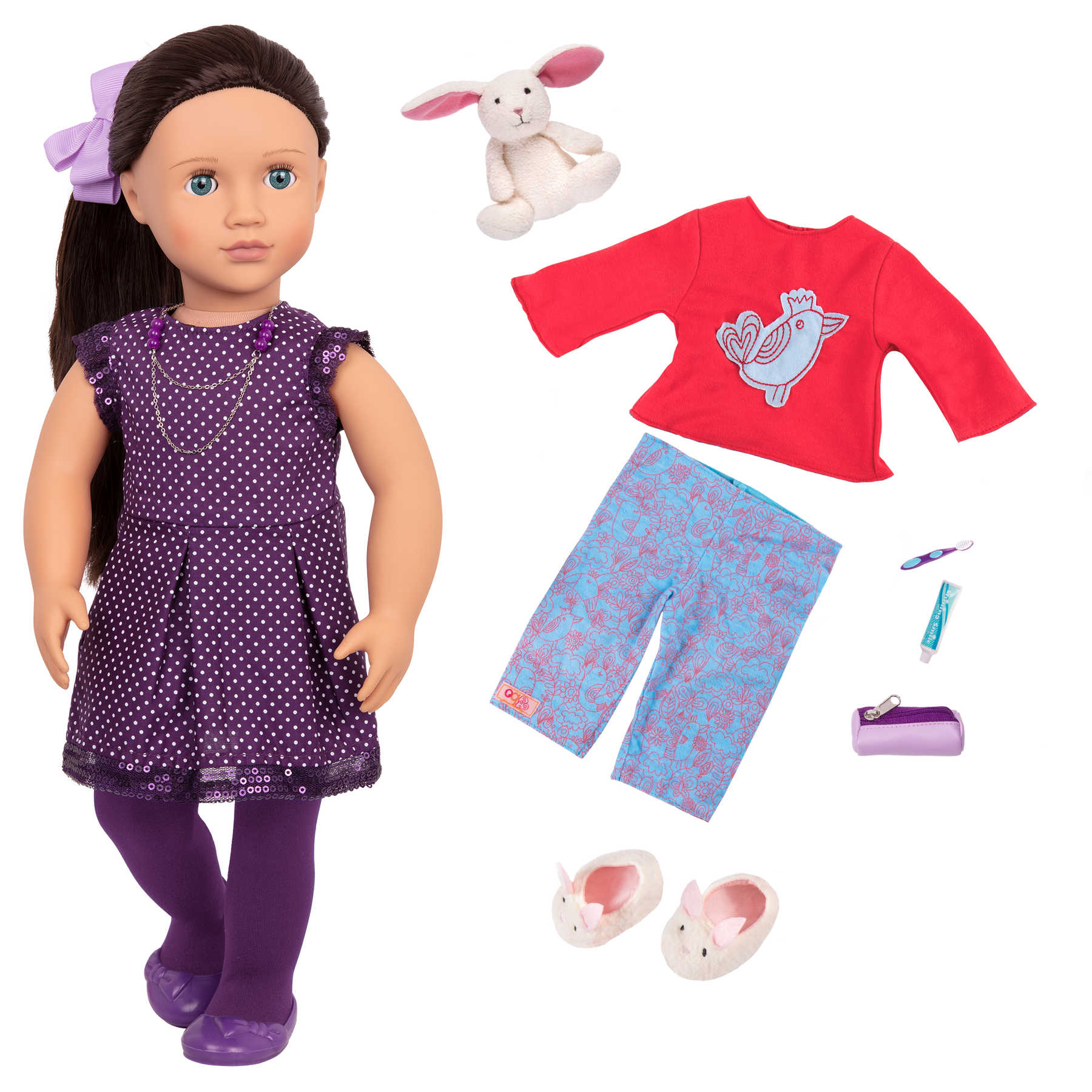 Willow, 18-inch Slumber Party Doll