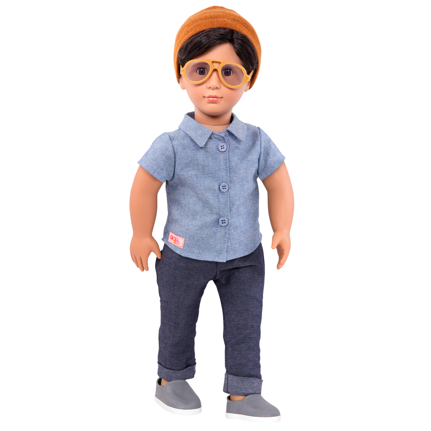 18 inch male top doll