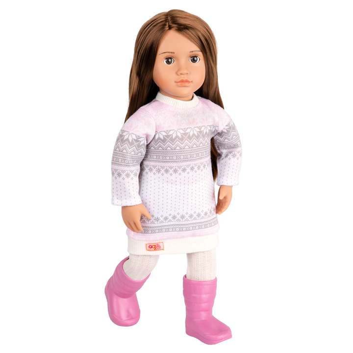 Posable 18-inch Doll Sandy