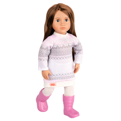Posable 18-inch Doll Sandy