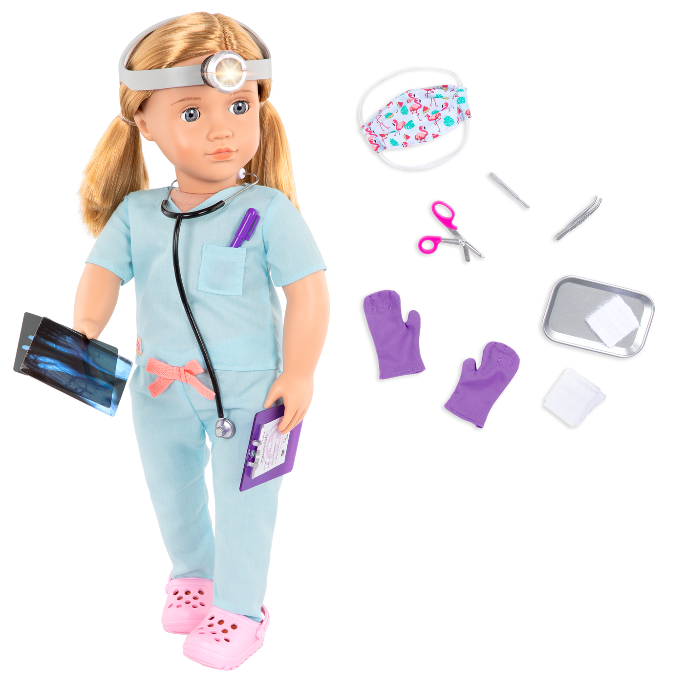 18-inch Doctor Doll Tonia