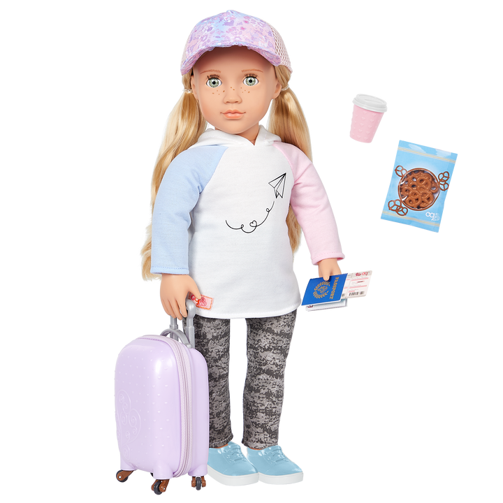 Our Generation 18-inch Travel Doll Ari