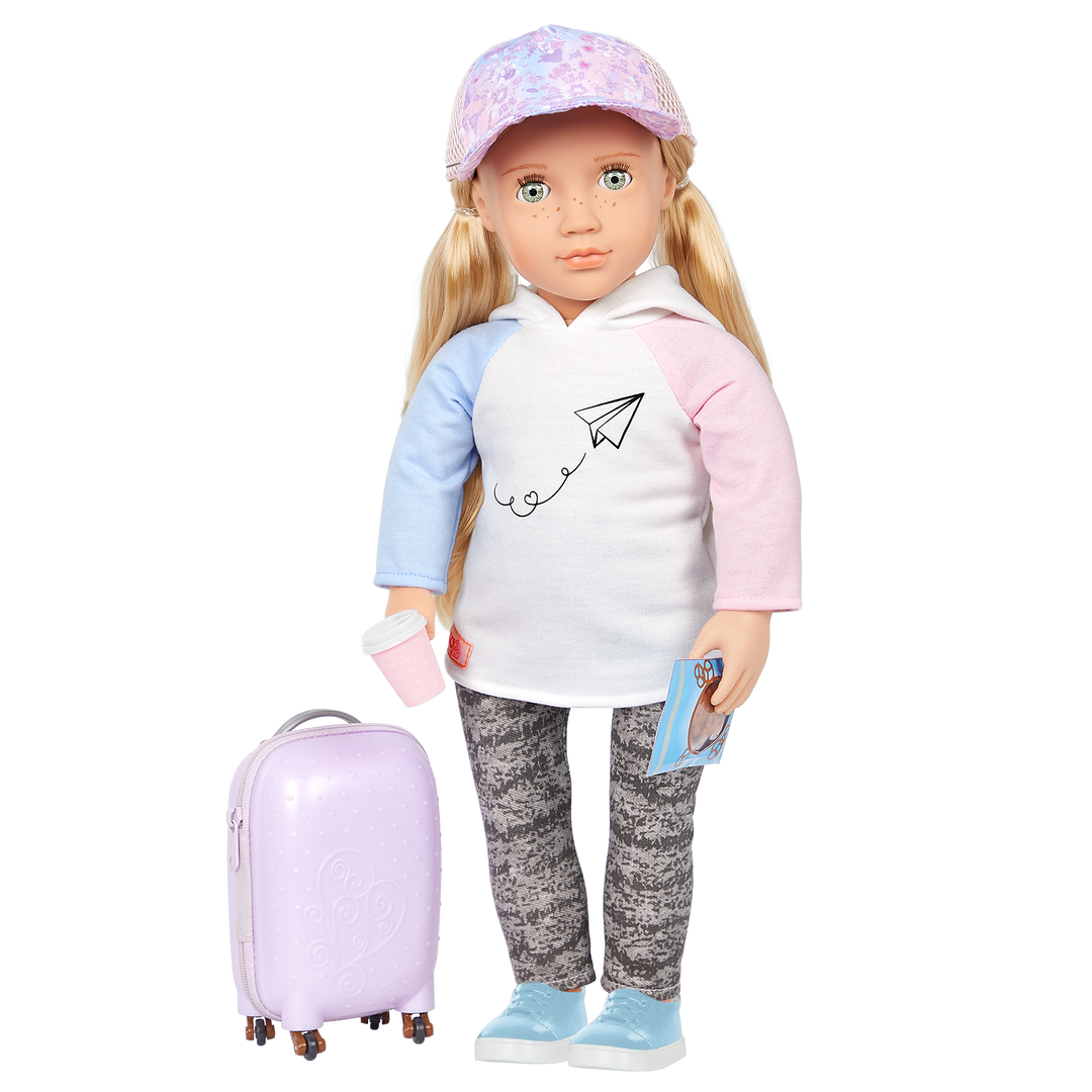 Our Generation 18-inch Travel Doll Ari