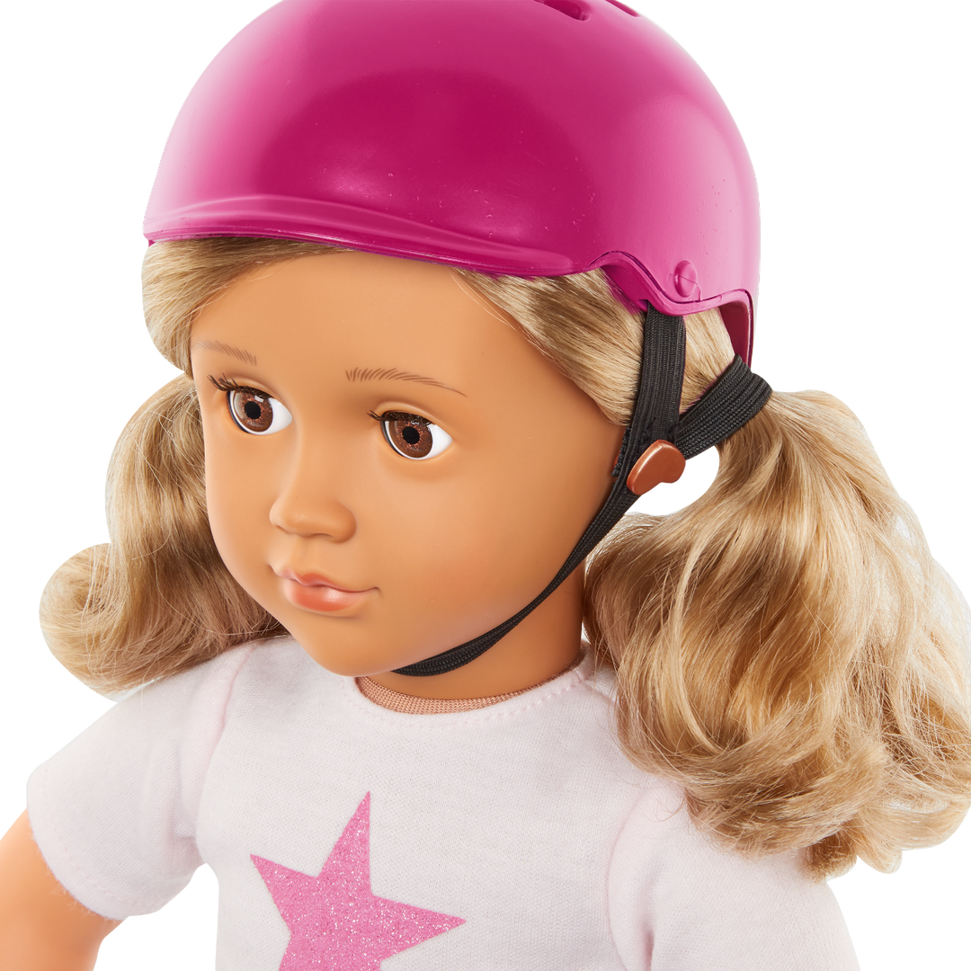 Our Generation Posable 18-inch Skateboarder Doll Ollie