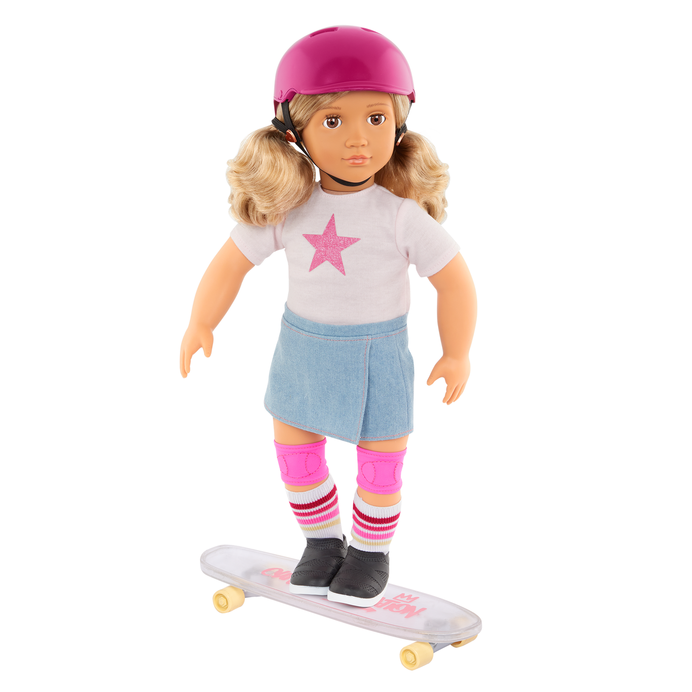 Our Generation Posable 18-inch Skateboarder Doll Ollie