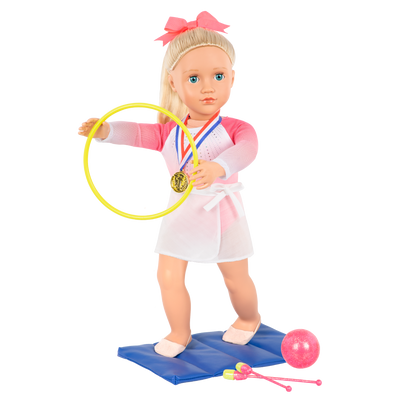 Posable 18-inch Rhythmic Gymnastics Doll Diane