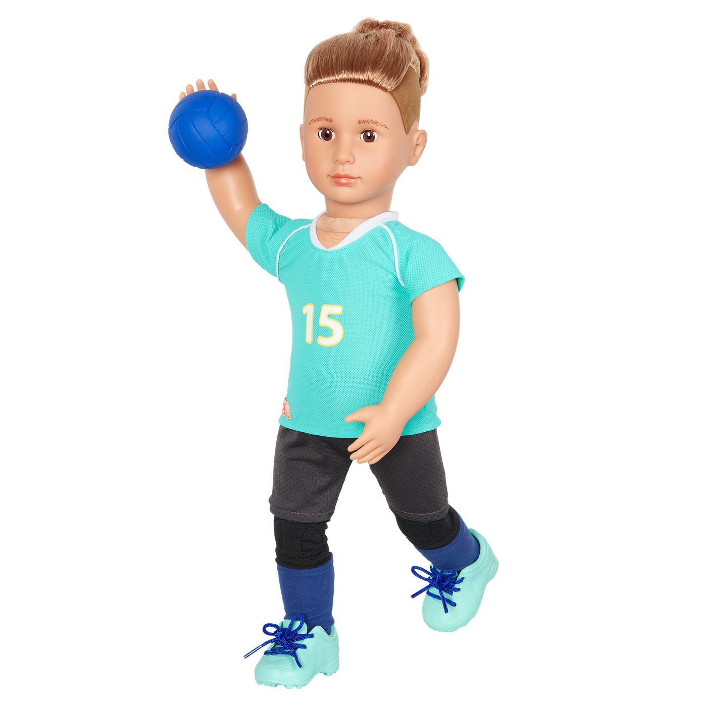 Posable 18-inch Volleyball Player Boy Doll Johnny
