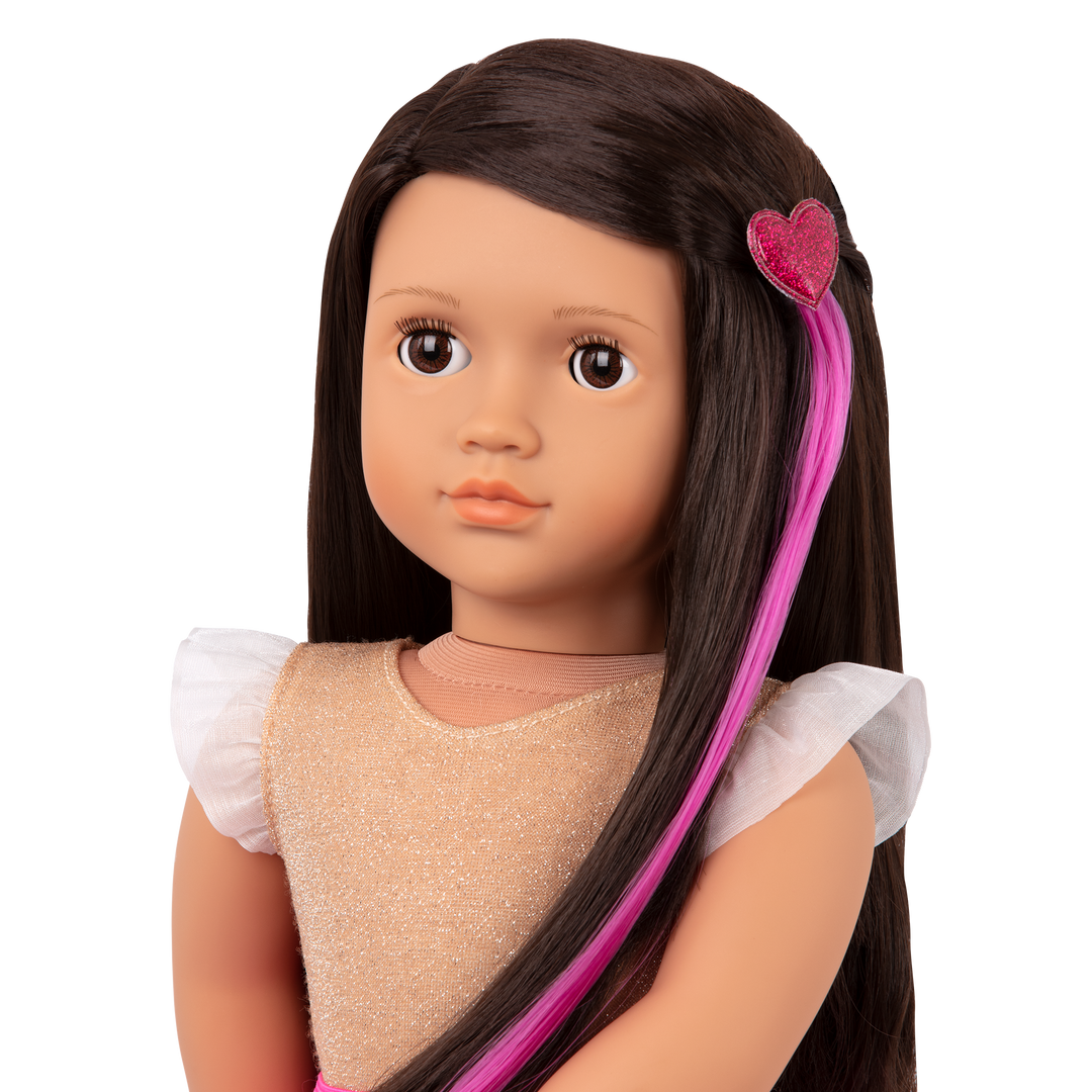 Our Generation Fashion Starter Kit & 18-inch Doll Amora