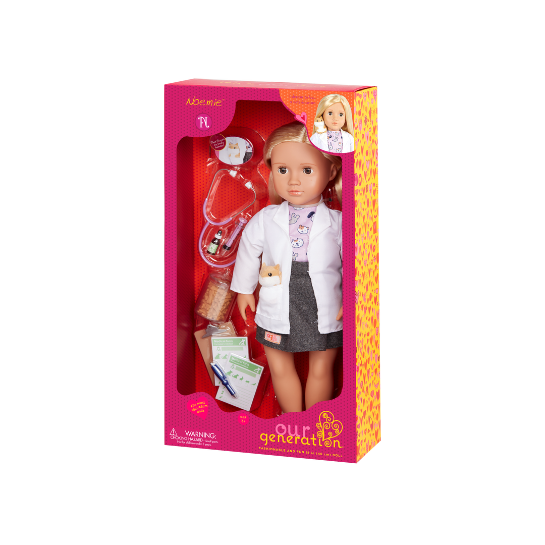 Our Generation 18-inch Vet Doll Noemie