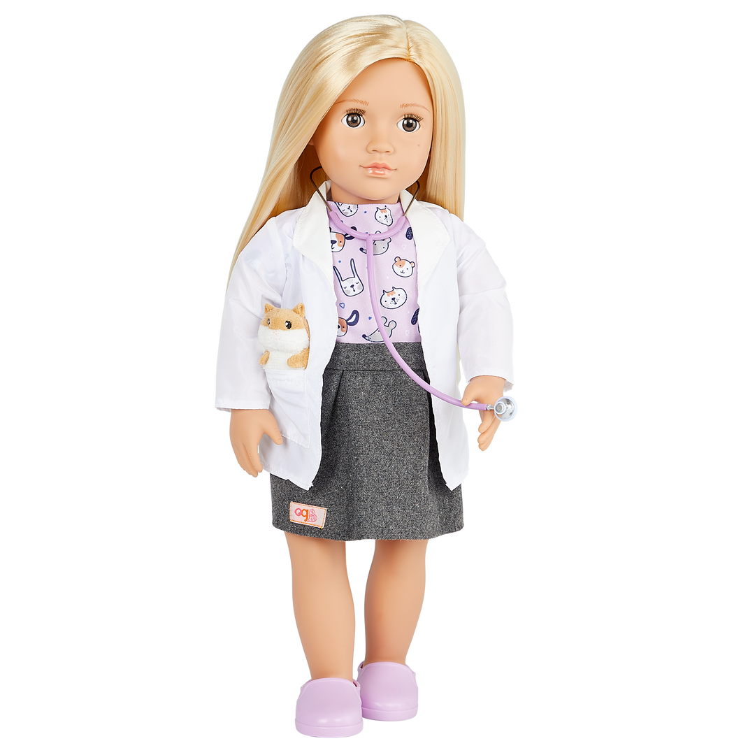 Our Generation 18-inch Vet Doll Noemie