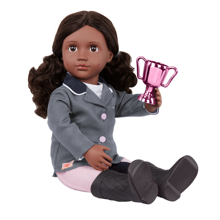 Our Generation Posable 18-inch Equestrian Doll Rashida