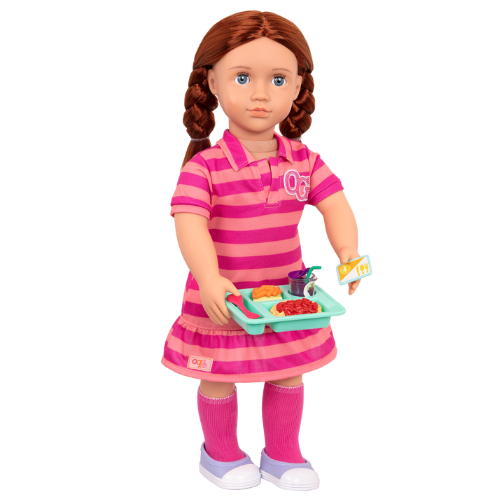 Lunch Time Fun Time School Set for 18-inch Dolls