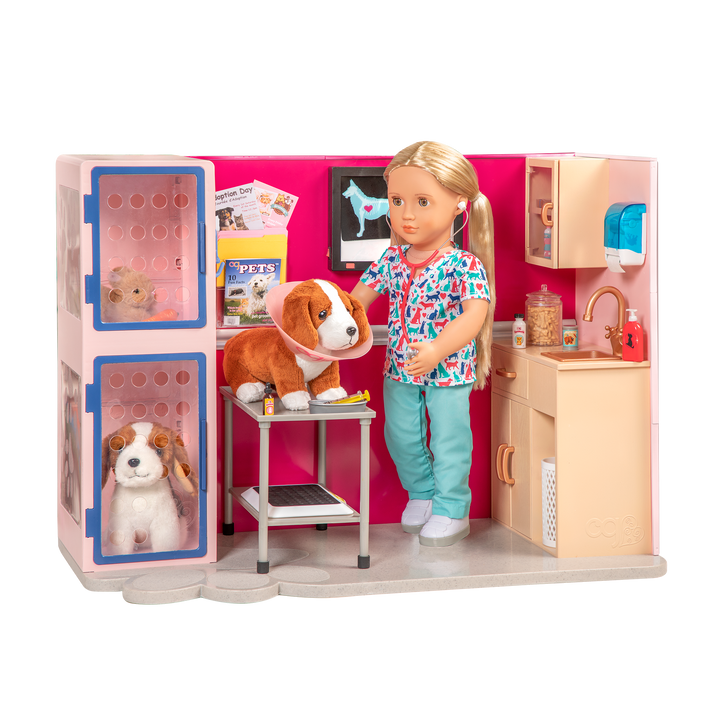 Vet clinic playset