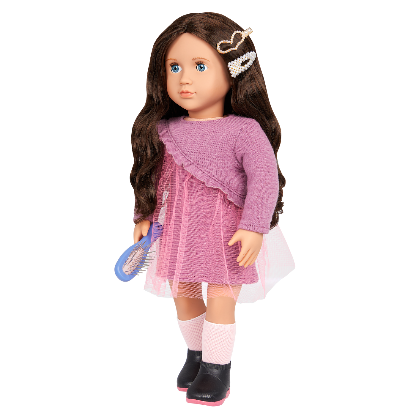 Our Generation Twirls & Pearls Hair Set for 18-inch Dolls