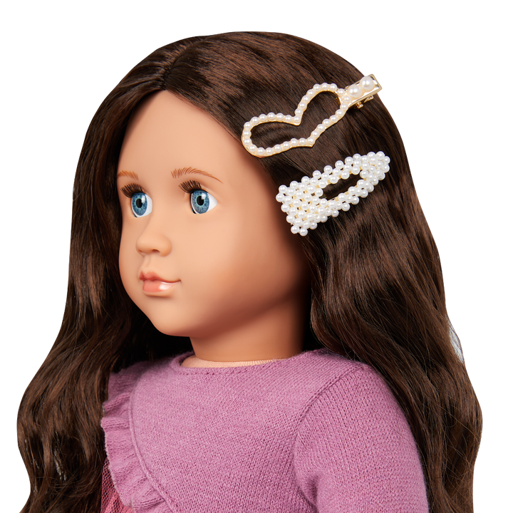 Our Generation Twirls & Pearls Hair Set for 18-inch Dolls