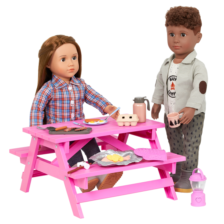 Our Generation Campfire Cookout Play Food Set for 18-inch Dolls