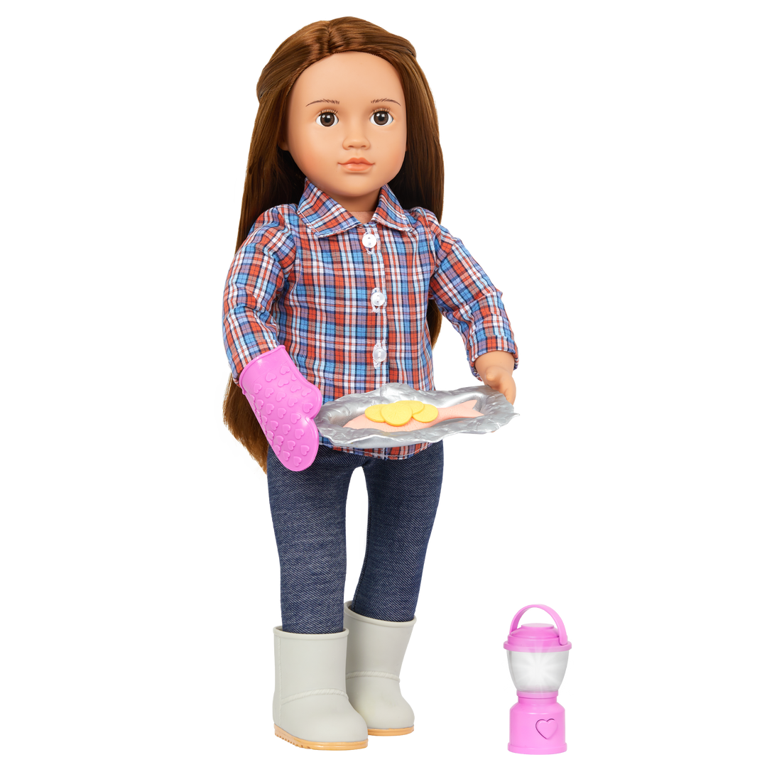 Our Generation Campfire Cookout Play Food Set for 18-inch Dolls