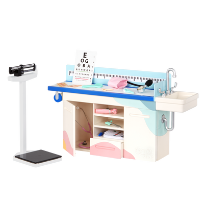 Our Generation Doctor Days Exam Table for 18-inch Dolls