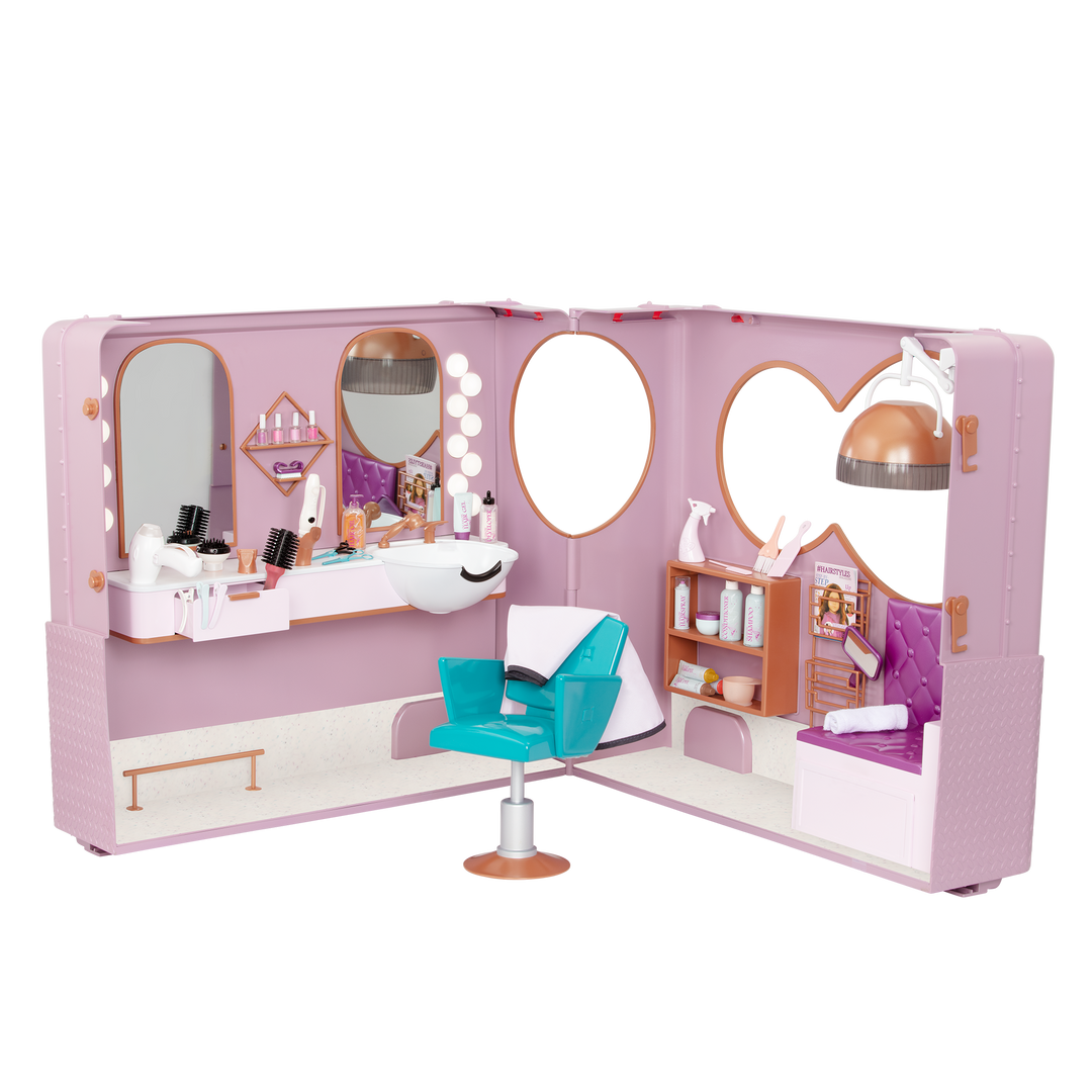 Our Generation Salon on Wheels Playset for 18-inch Dolls