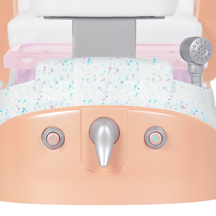 Two 18-inch doll using spa chair playset