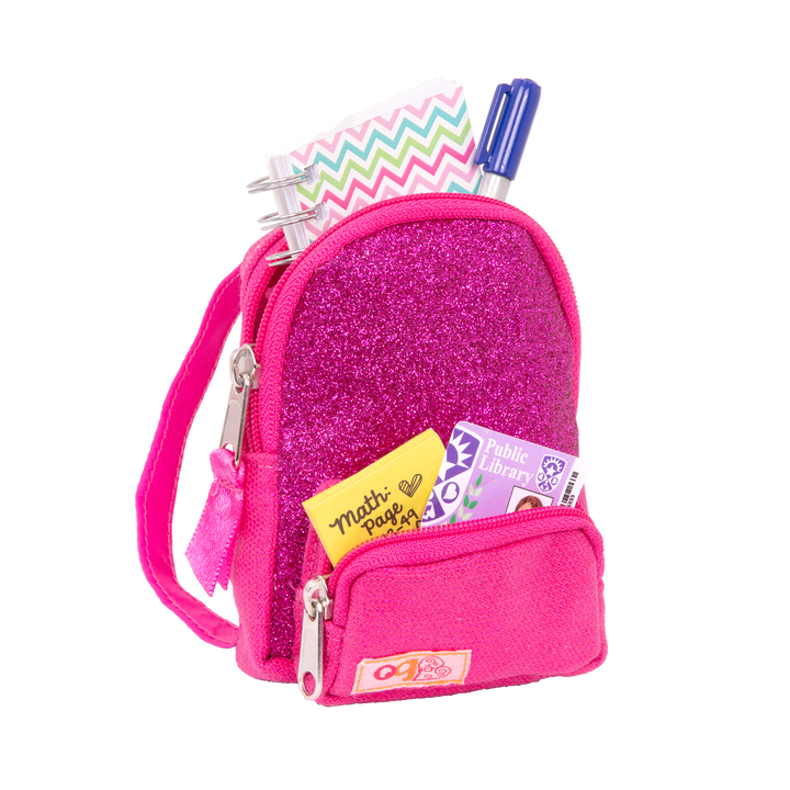 School backpack playset