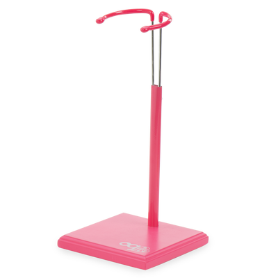 Pink Doll Stand with Doll