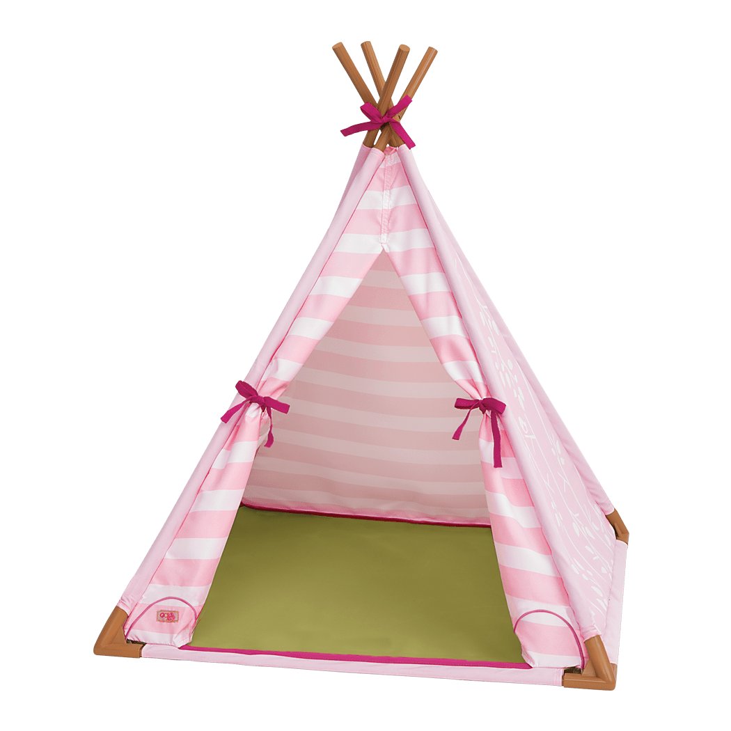 Mini Suite Teepee with front flaps closed