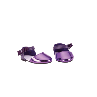 Patent Purple Fashion Shoes for 18-inch dolls