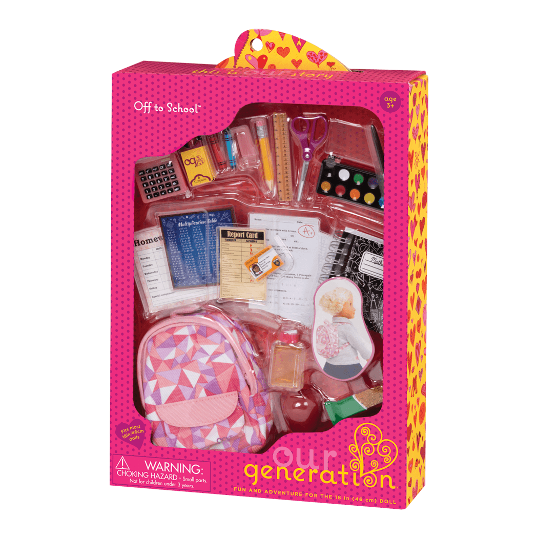 18 inch doll on sale school supplies