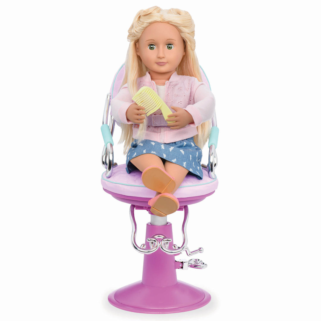 Our Generation Doll High Chair Doll Chair That Attaches To Table