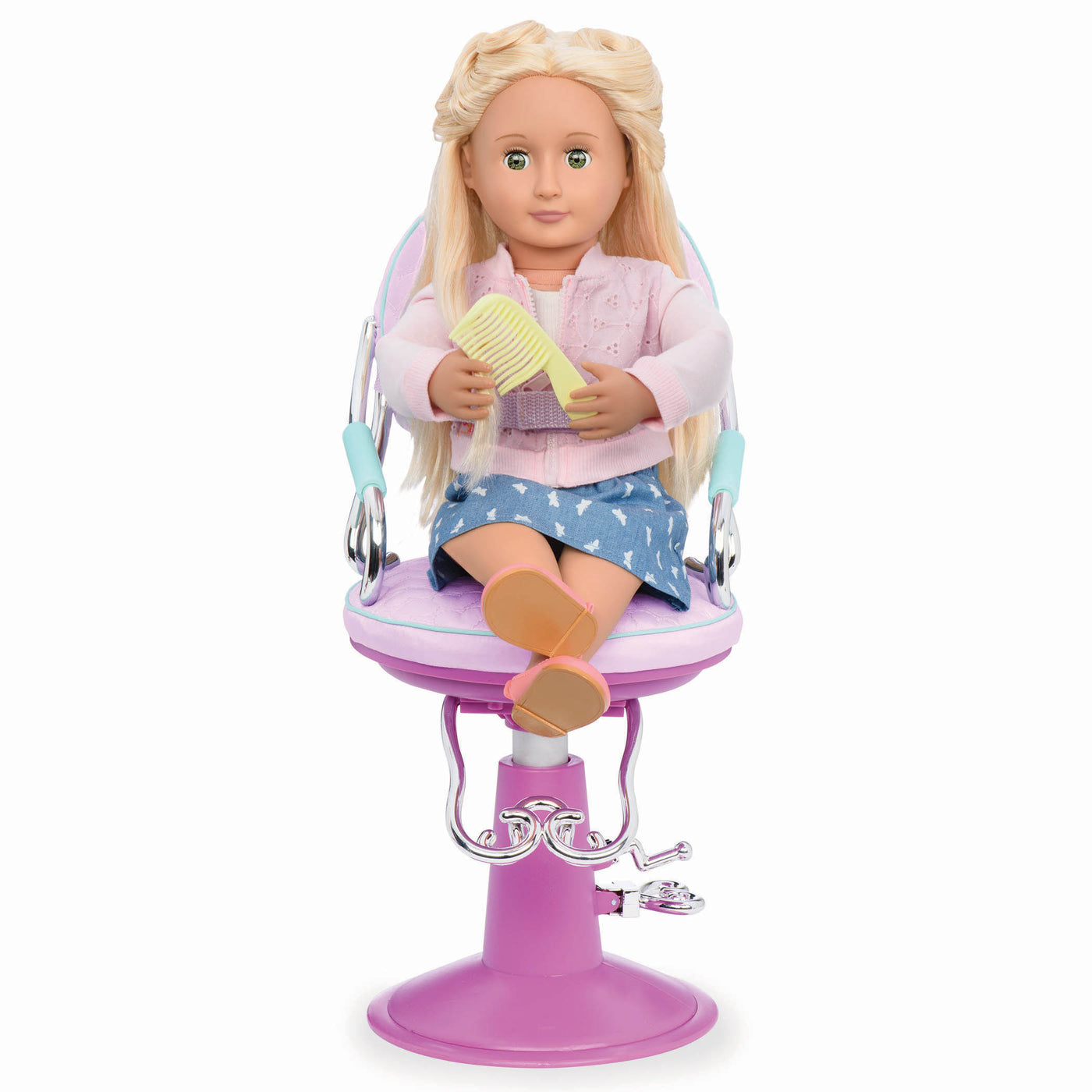 Lilac salon chair playset