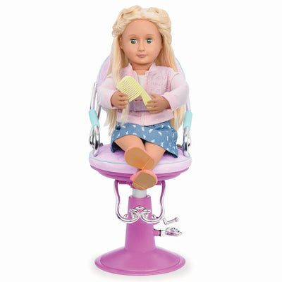 Lilac salon chair playset