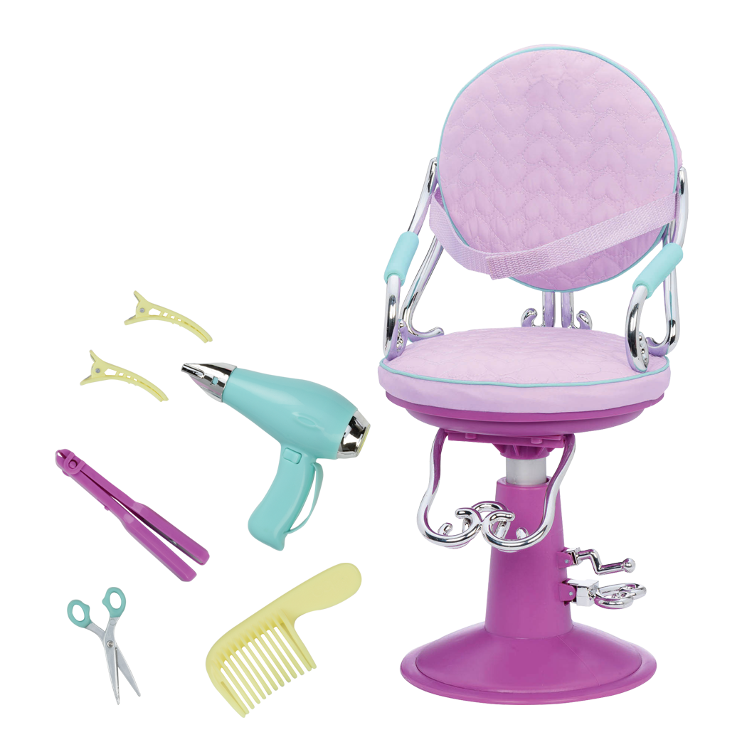 Lilac salon chair playset