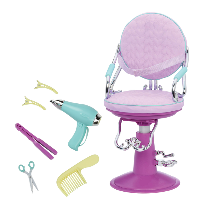 Lilac salon chair playset