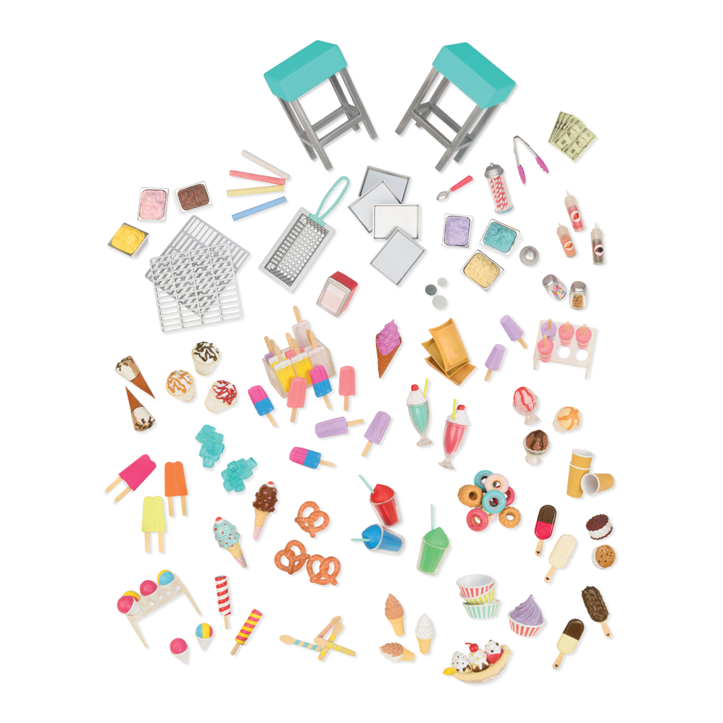 Camion de glaces Sweet Stop Rose 46 cm Our Generation Our Generation Canada