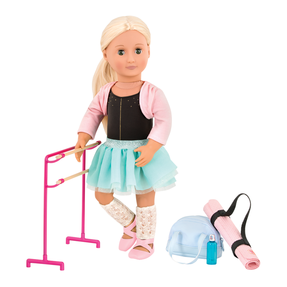 American girl ballet barre and outfit set online